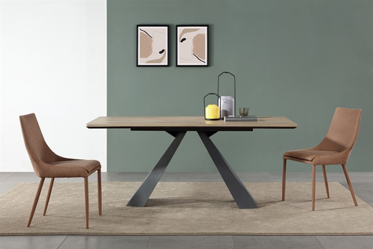 Modern MDF Rectangle Fix Dining Table