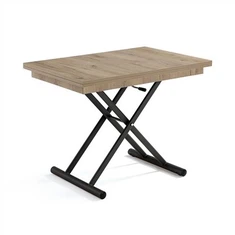 Регулируема маса за кафе към маса за хранене